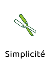 Simplicité de montage et d'outillage